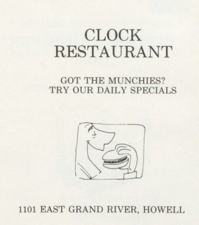 Clock Restaurant - 1978 Yearbook (newer photo)